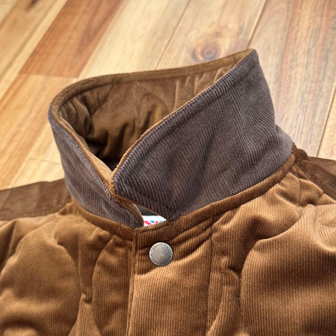 トラディショナルウェザーウェア　ユニオンカバーキルト201 キルティング 38