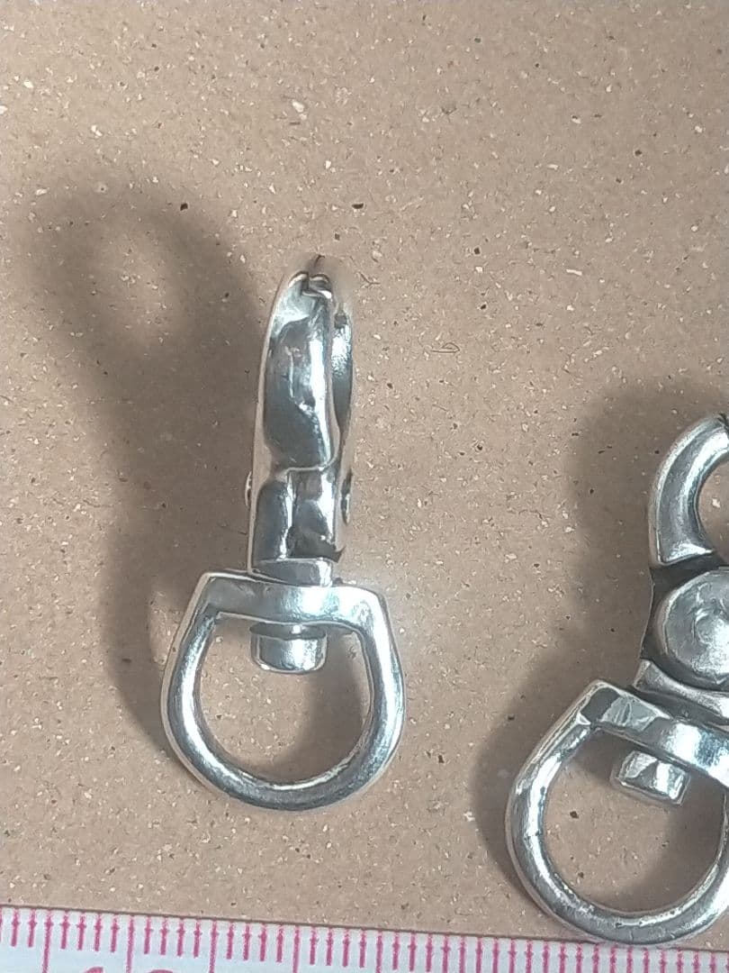 銀925製スナップフック 3個セット