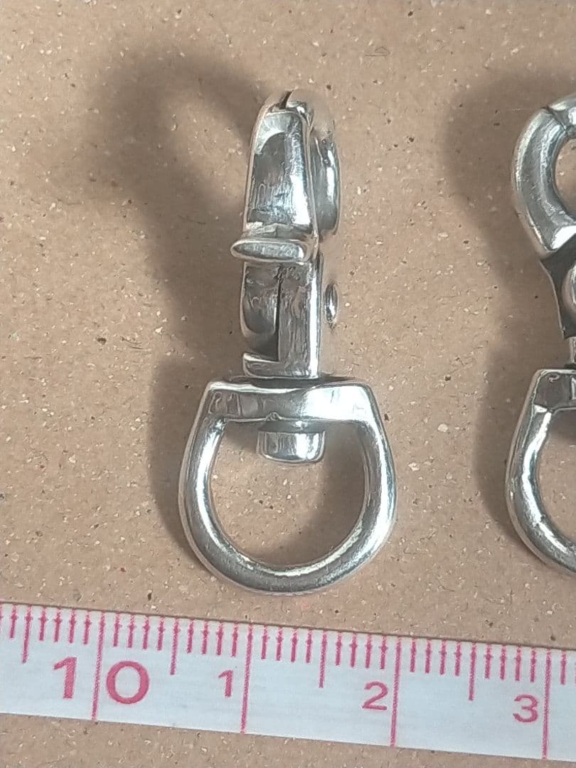 銀925製スナップフック 3個セット