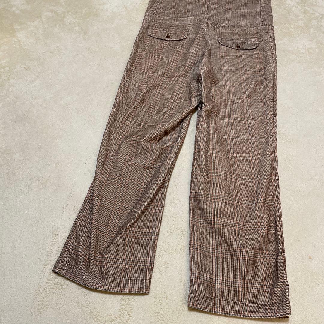 ts(s) チェック柄オーバーオール