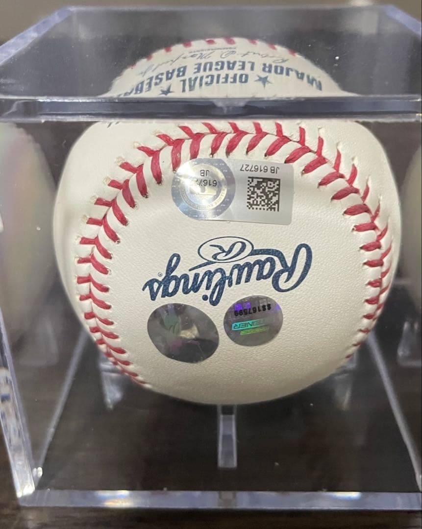 「MLB3000本安打達成記念 イチロー直筆サインボール」