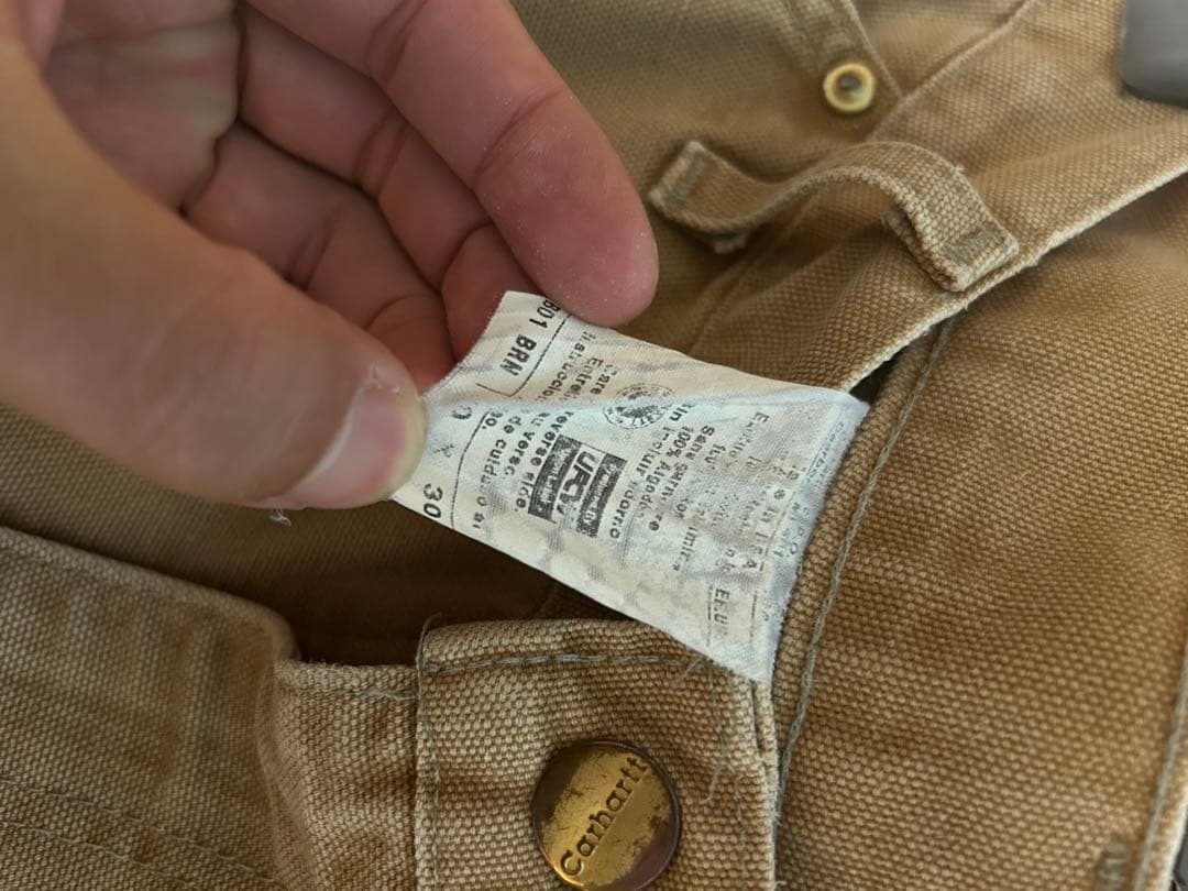 [USA製]Carhartt ダブルニー　W30×L30