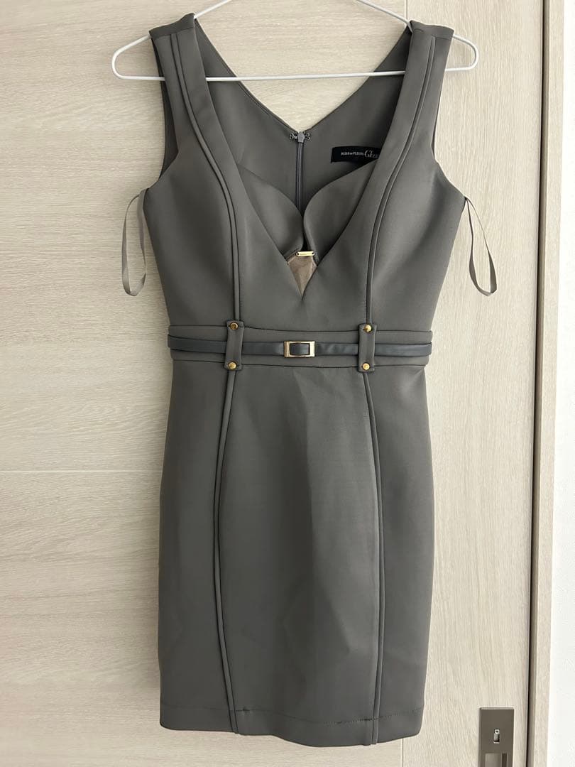 美品 ローブドフルール ドレス キャバ ミニ グロッシー