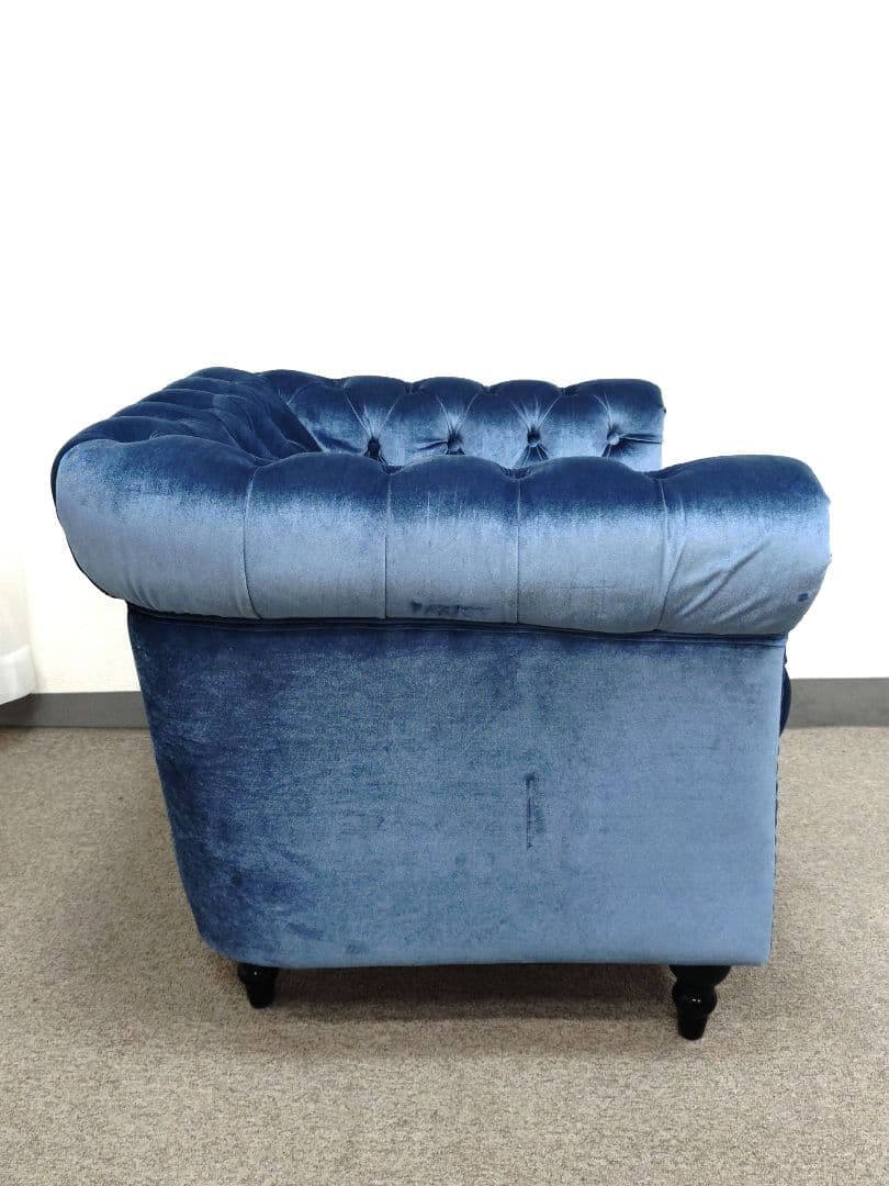 VINCENT ヴィンセント チェスターフィールド 1人掛けソファー