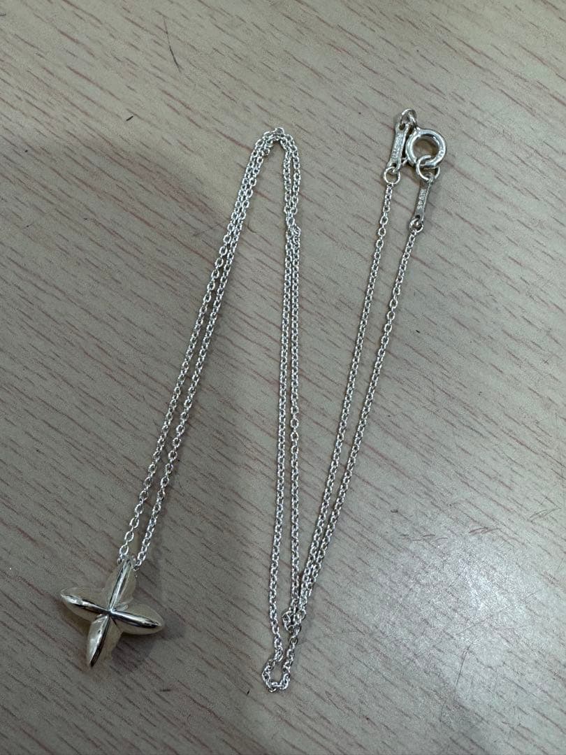 Tiffany&Co. シルバー925 クロス型ペンダントネックレス