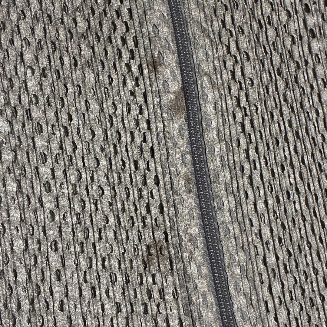 希少 プリーツ プリーズ イッセイミヤケ メッシュ ジップアップ ジャケット