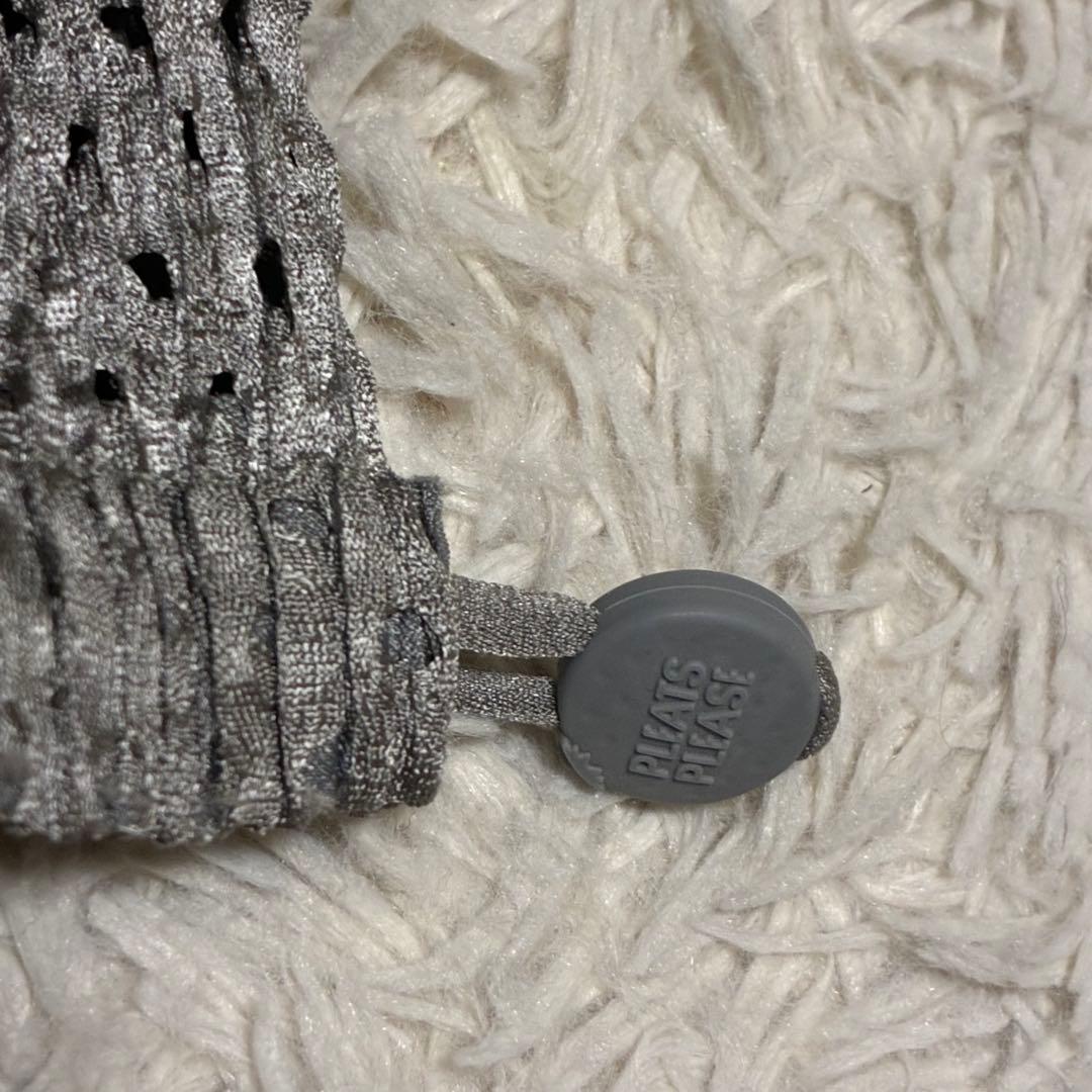 希少 プリーツ プリーズ イッセイミヤケ メッシュ ジップアップ ジャケット