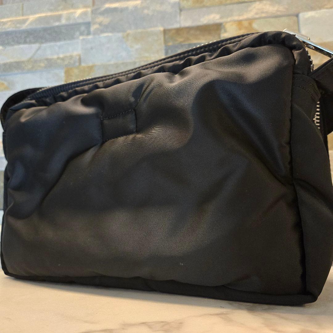 未使用　美品　PORTER　TANKER　タンカー ショルダーバッグ　2層　黒