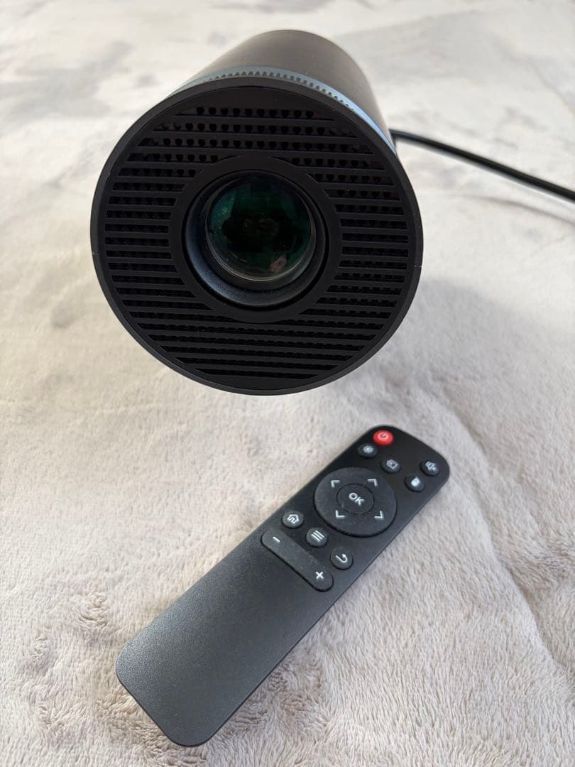 ブラックプロジェクター 本体 リモコン付き