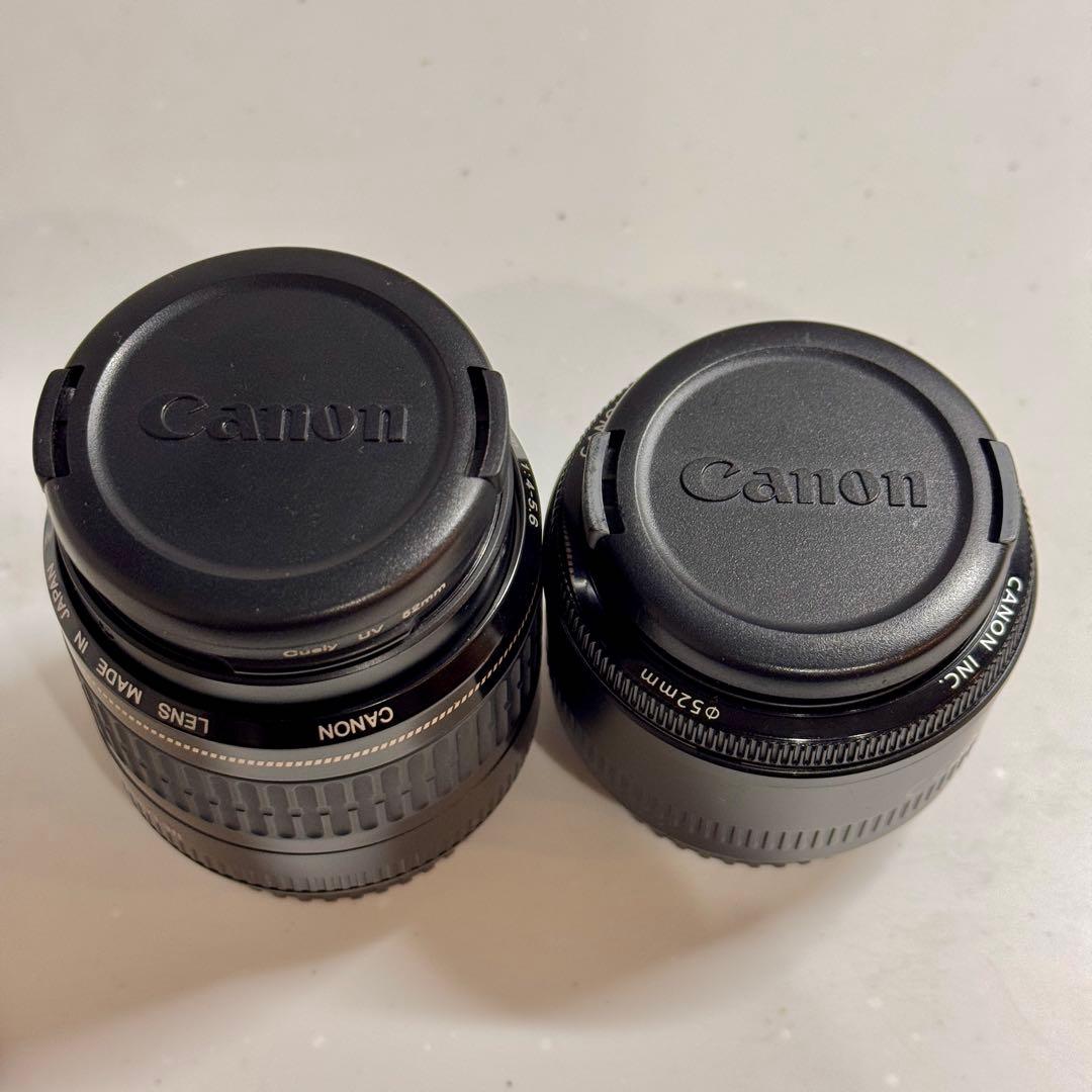 Canon EF単焦点・ズームレンズ2本セット35-80mm+50mm