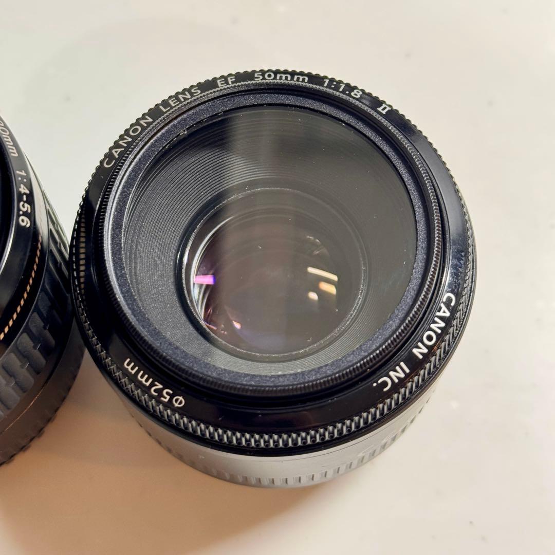 Canon EF単焦点・ズームレンズ2本セット35-80mm+50mm