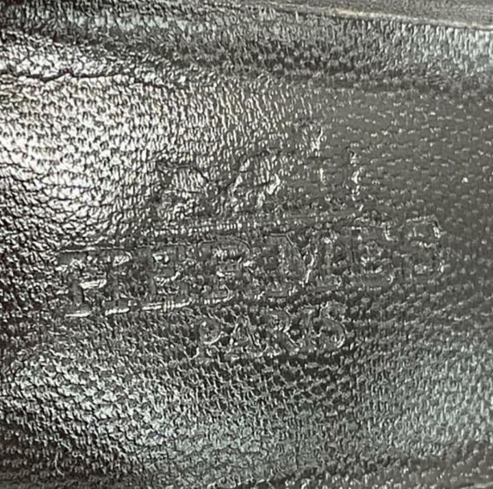 エルメス サンダル 35 1/2 レディース 黒