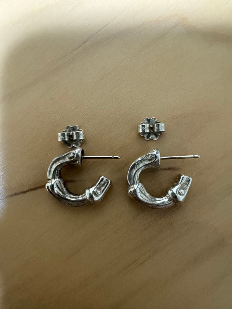 ティファニーバンブーピアス　Sサイズ