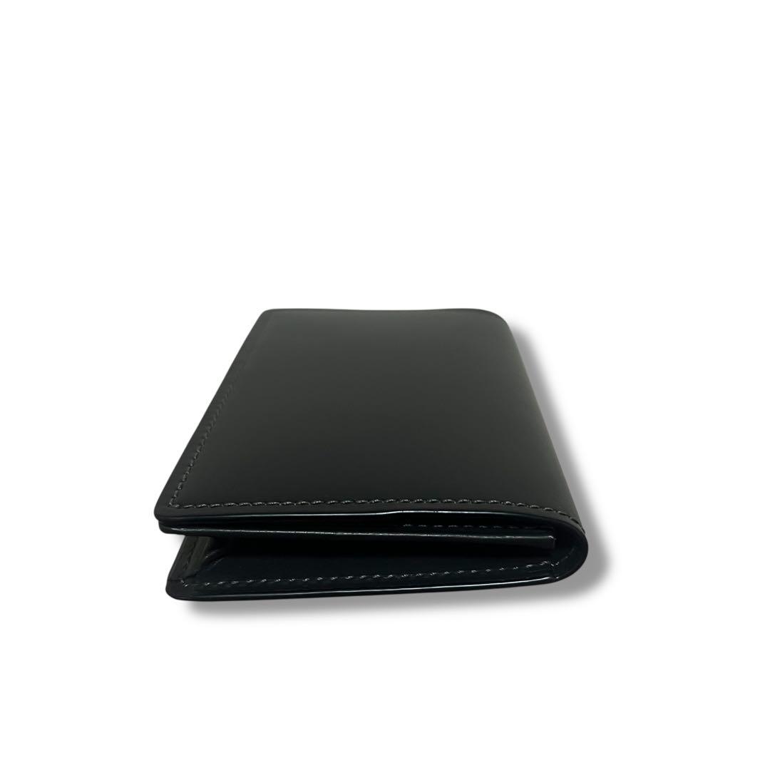 未使用 ソメスサドル カードケース コードバン レザー ブラック ハノーバー