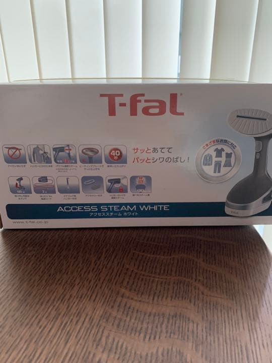 ティファール 衣類スチーマー 新品未使用品【 アクセススチーム ホワイト 】