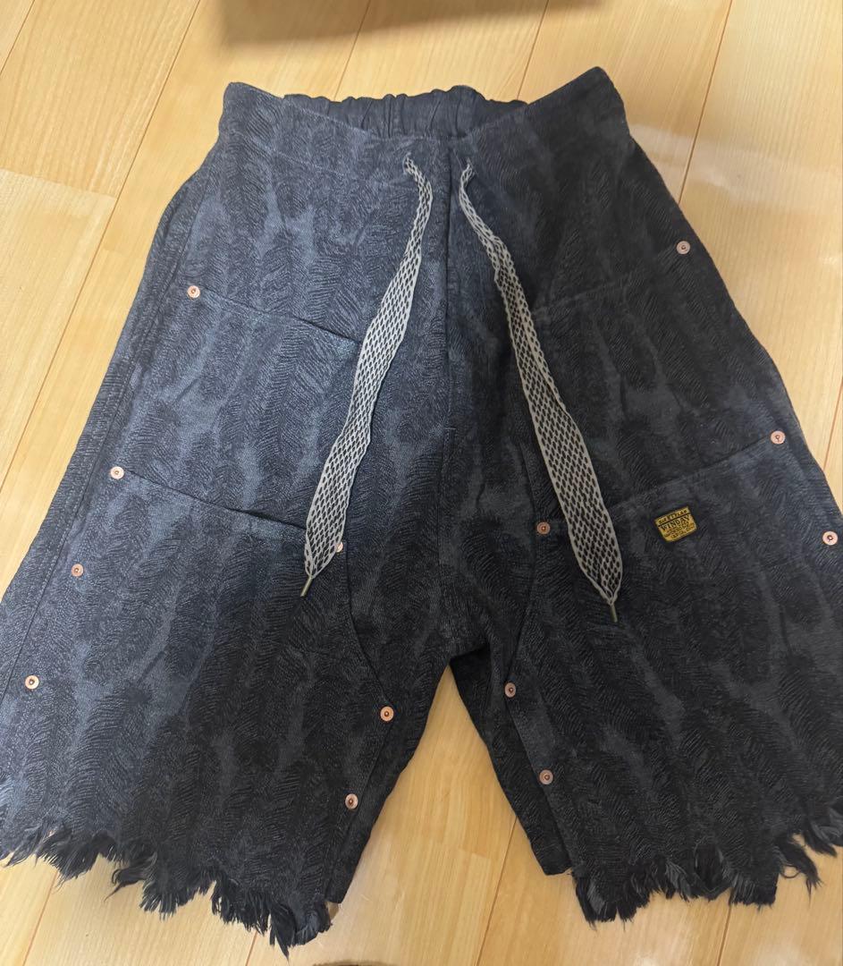 Kapital 12 oz. Magpie Denim W Knee 短パン