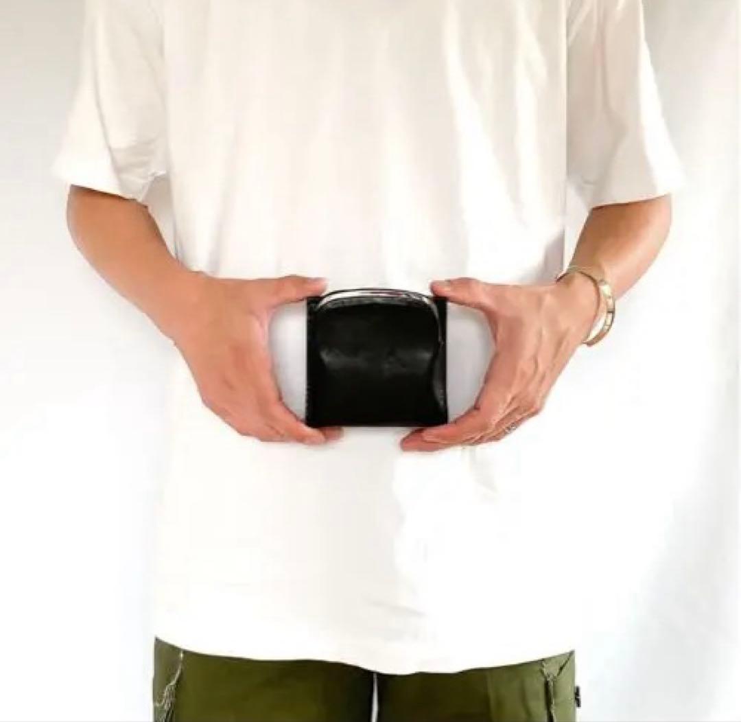 り*ご様 天溝がま口の二つ折り財布 【がま口ウォレット】 chroi's wal