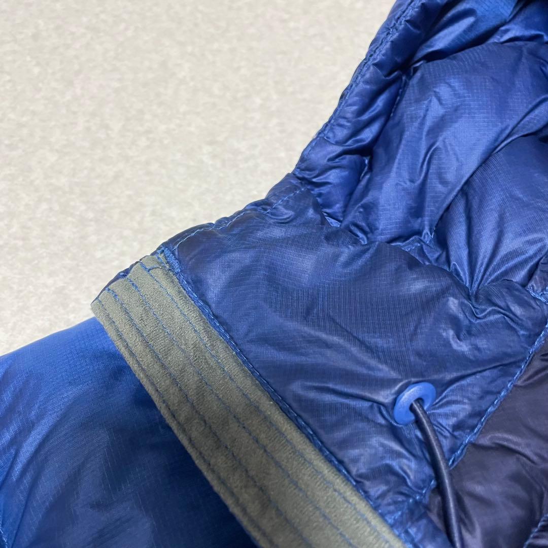エルエルビーン　ダウンジャケット　クレイターレイク　パフダウン　ブルー　tech