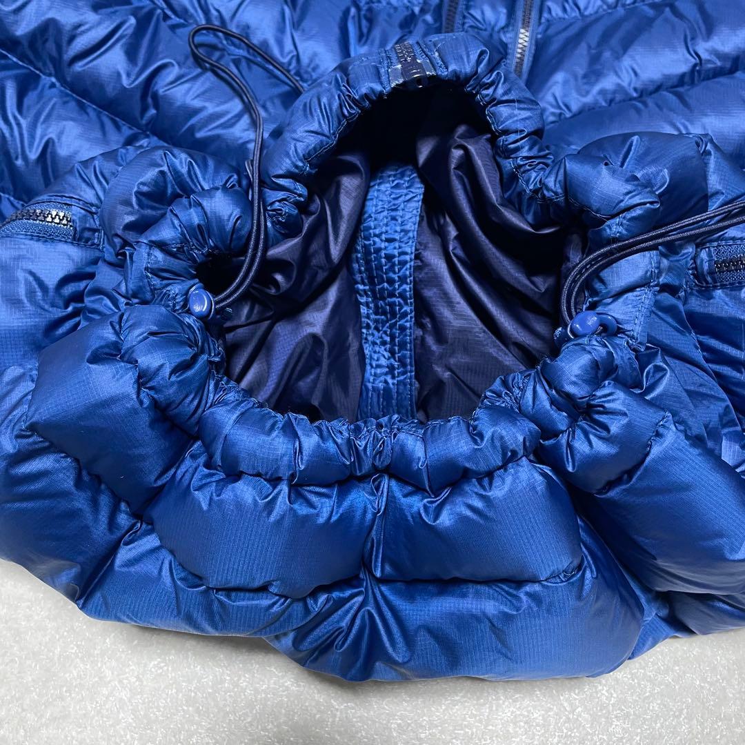 エルエルビーン　ダウンジャケット　クレイターレイク　パフダウン　ブルー　tech