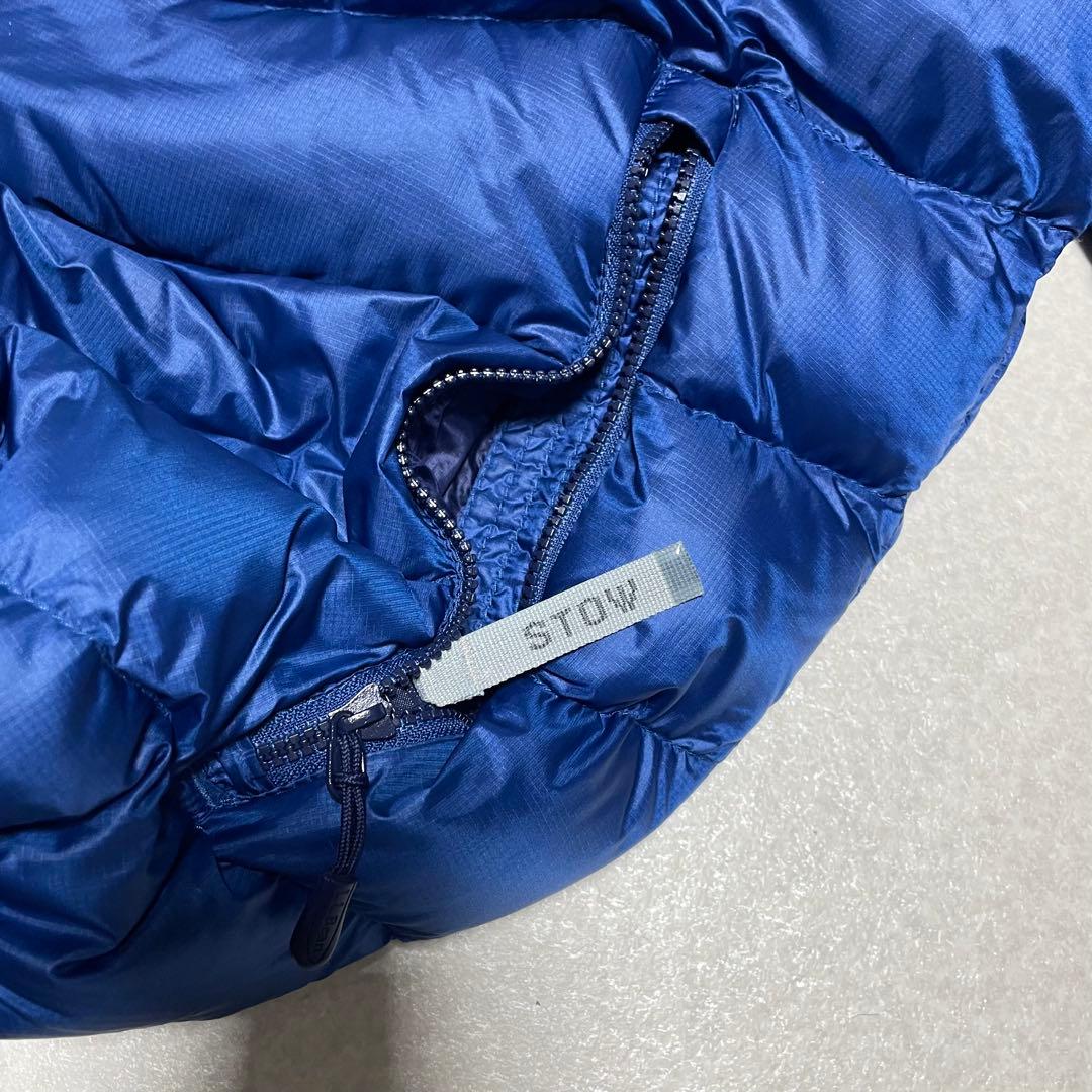 エルエルビーン　ダウンジャケット　クレイターレイク　パフダウン　ブルー　tech