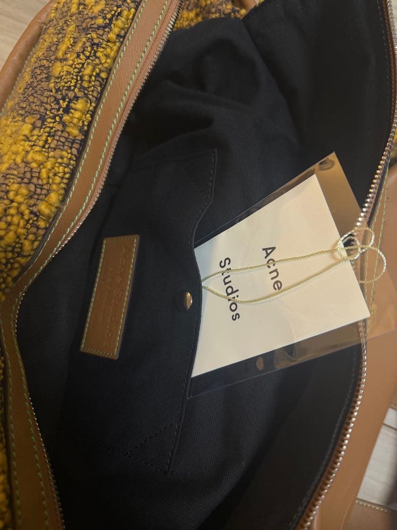 バッグ Acne Studios Tan Weekender Tote