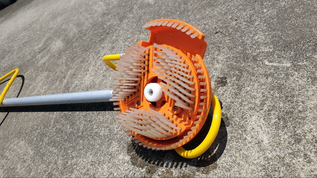 ビニールハウス　洗浄機　MAX GH-CG 硬質ブラシと軟質ブラシのセット