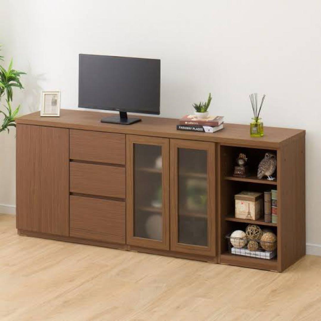 ニトリ NITORI ミドルボード ポルテ 180 システム デスク テレビ台