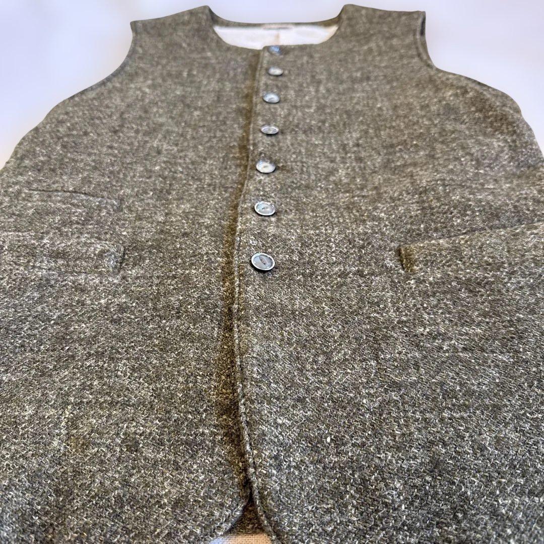 ARTS&SCIENCE アーツアンドサイエンス　ウールリネンベスト　サイズ2