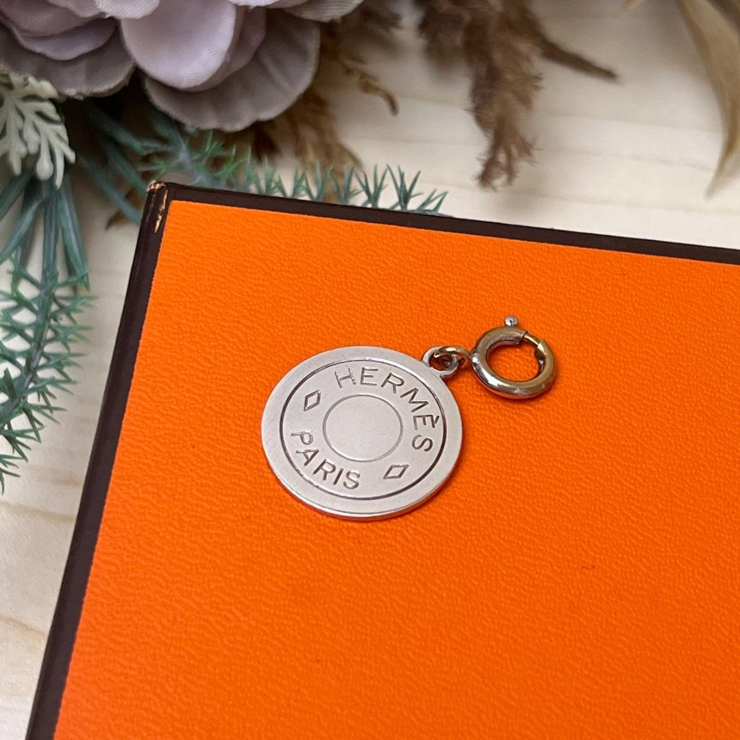 エルメス HERMÈS セリエモチーフ ペンダントトップ チャーム シルバー