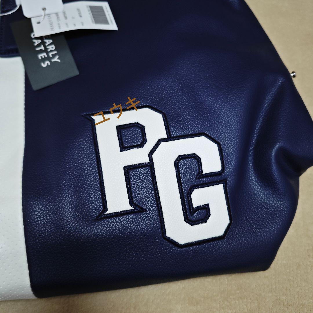 PEARLY GATES ボストンバッグ ネイビー・ホワイト