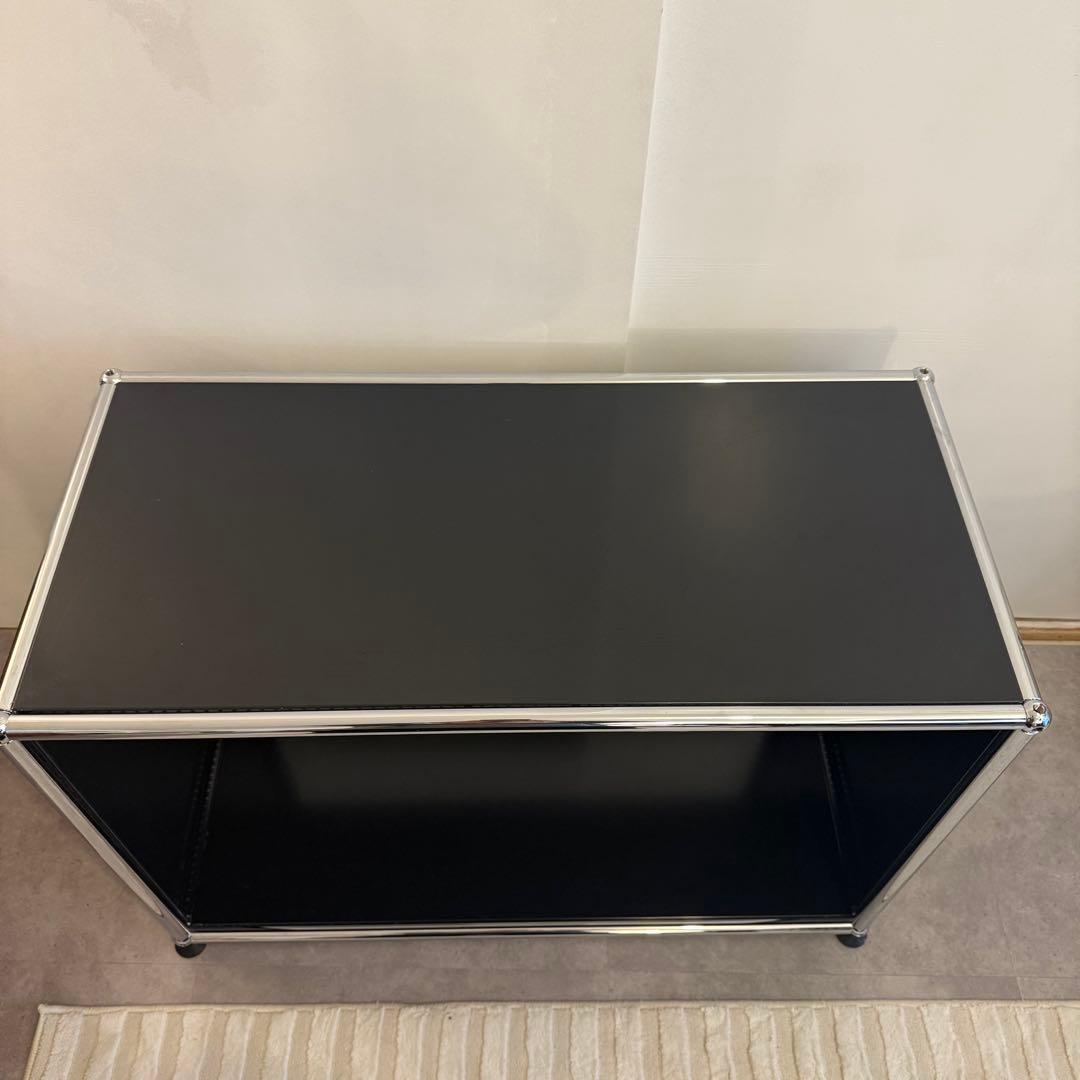 USMハラー ラック １列１段 ブラック オープンラック