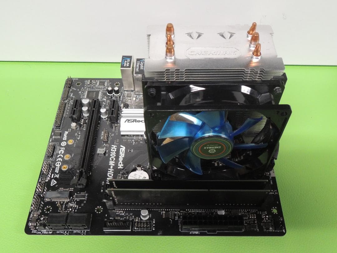 H310CM-HDV/M.2 マザーボード　CPU・メモリ16GB搭載