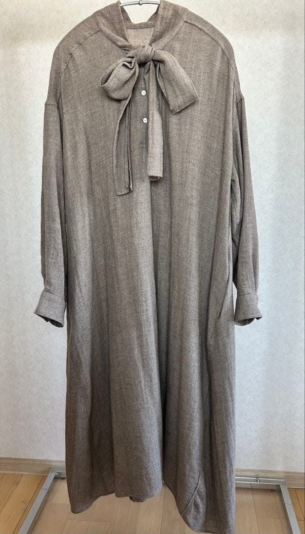 PRISTINE プリスティン ロングワンピース ヤク オーガニックコットン