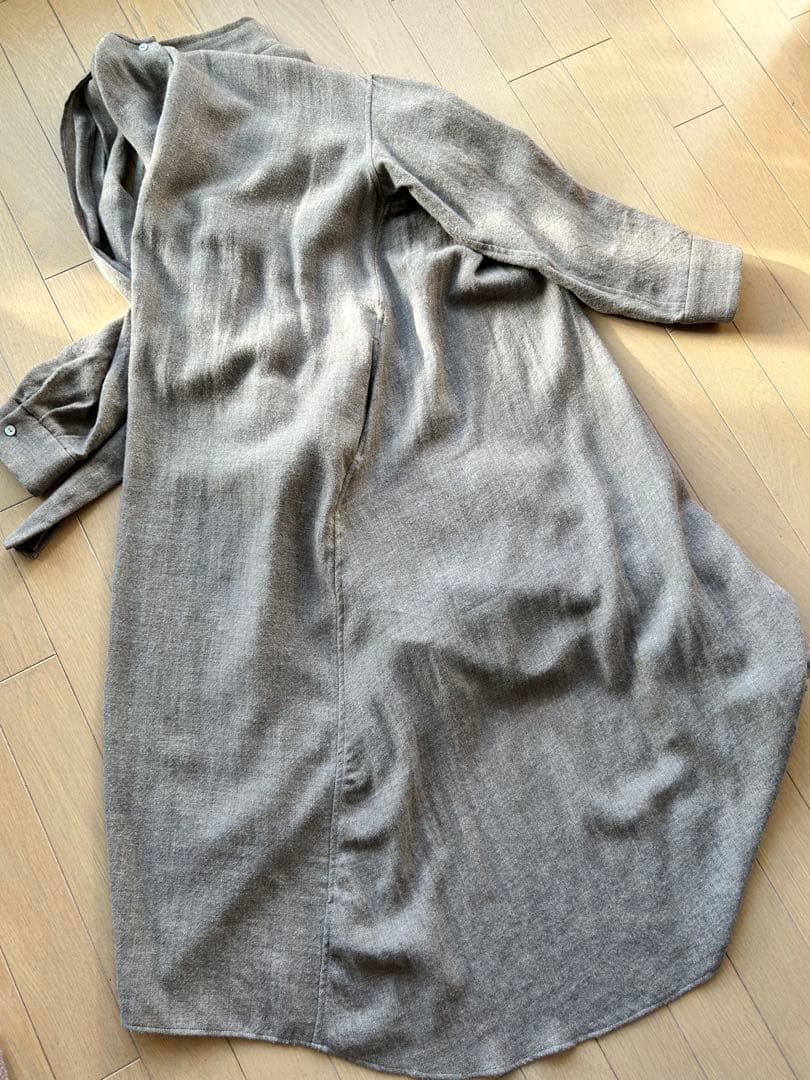 PRISTINE プリスティン ロングワンピース ヤク オーガニックコットン