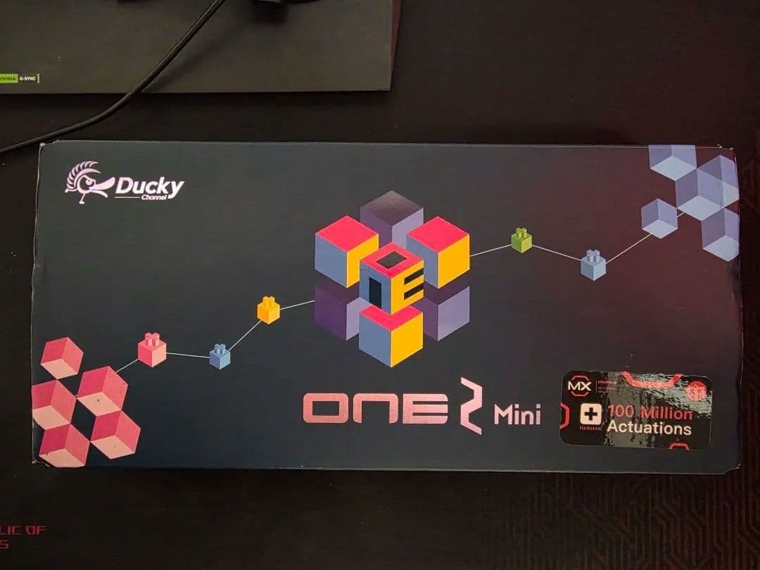 Ducky One 2 Mini 白 Cherry MXSpeed 銀軸 RGB