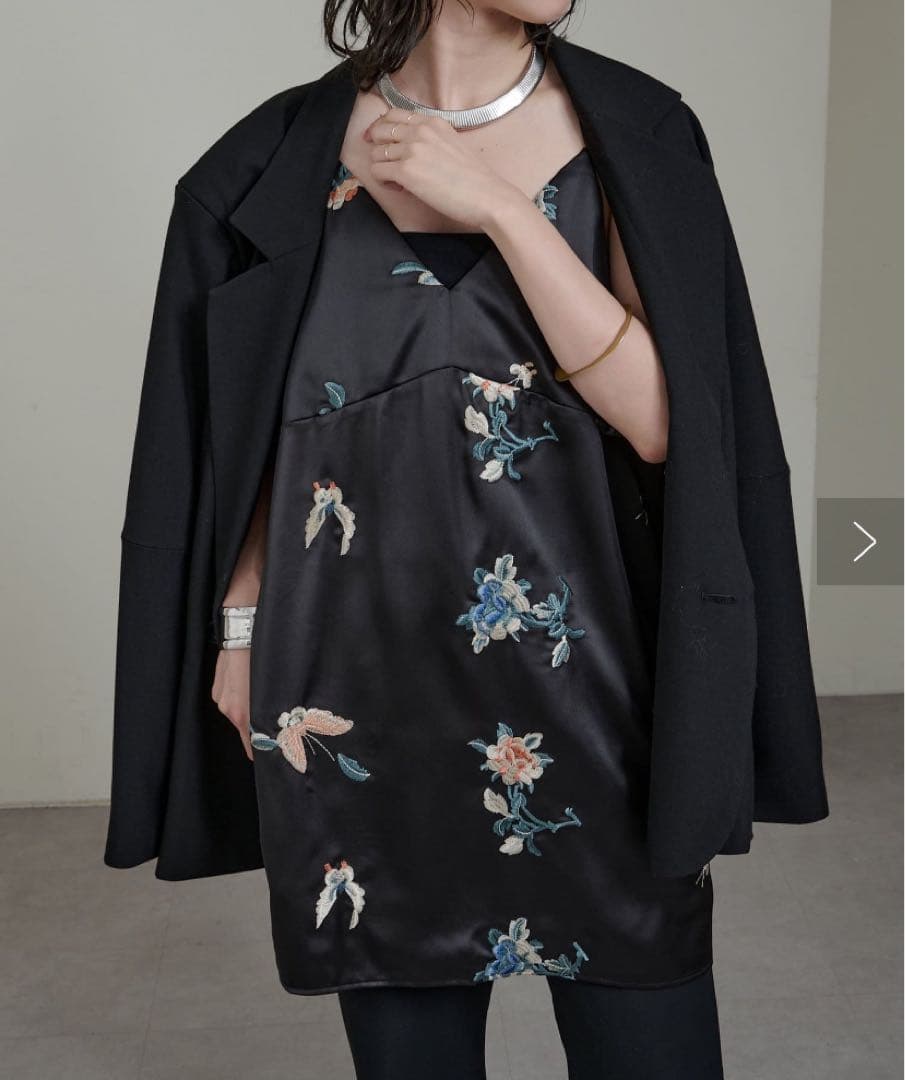 Omekashi レイヤードキャミチュニック