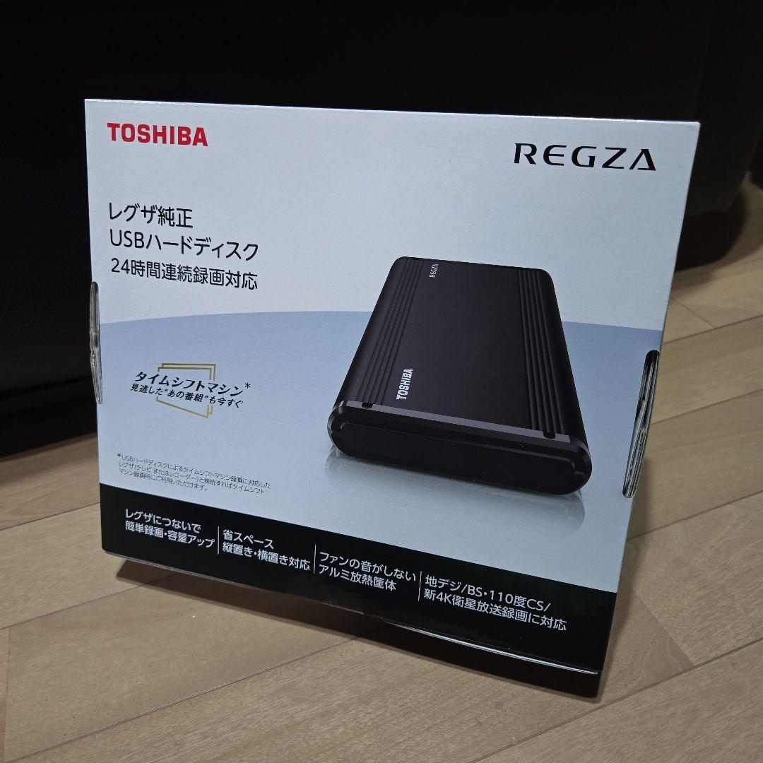 新品TOSHIBA REGZA 4TB USBハードディスク THD-400V3