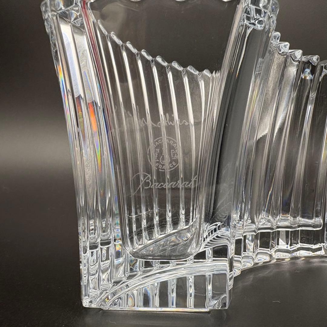 未使用 保管品 バカラ ミルニュイ ベース 185 花瓶 箱付き