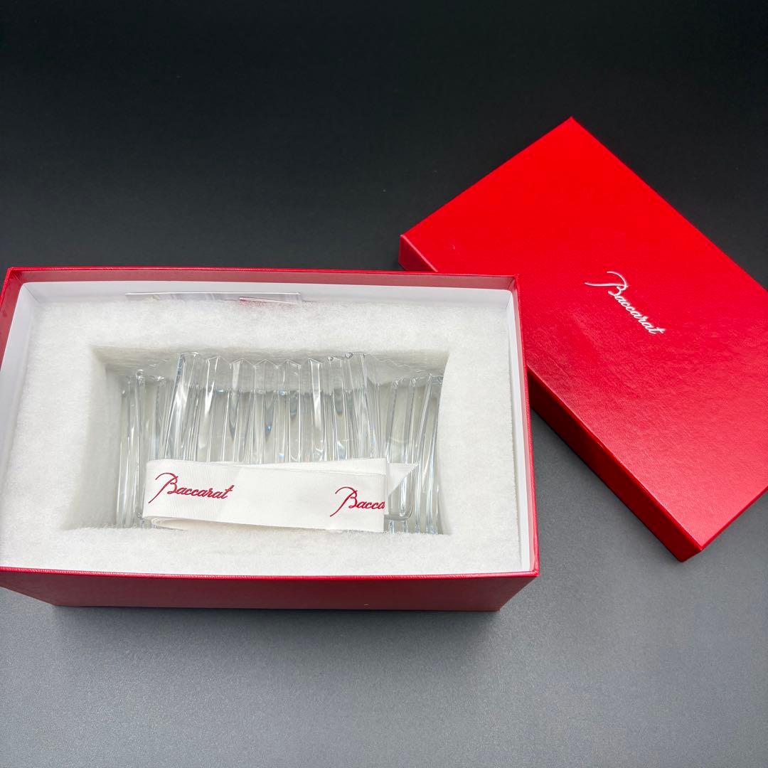 未使用 保管品 バカラ ミルニュイ ベース 185 花瓶 箱付き