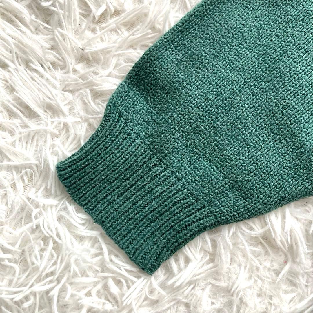 GIORGIO ARMANI ジョルジオアルマーニ ニット セーター シルク 緑