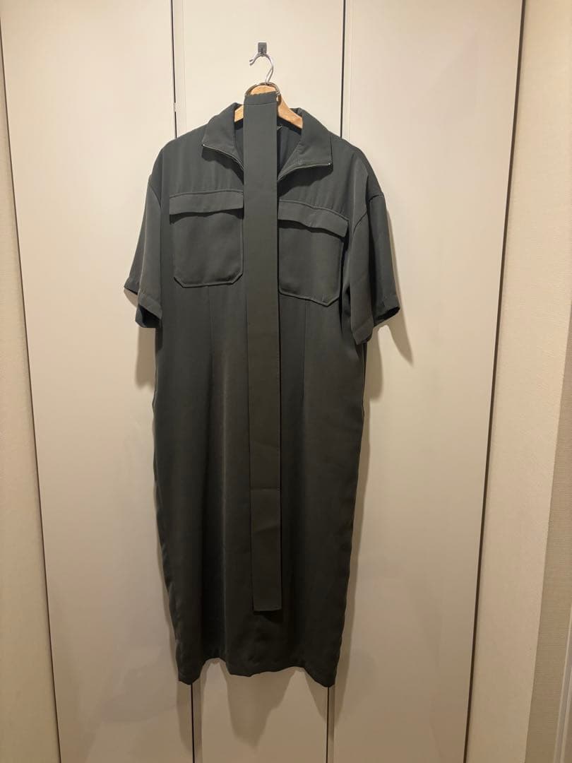 CLANE HALF ZIP MILITARY ONE PIECE クラネ