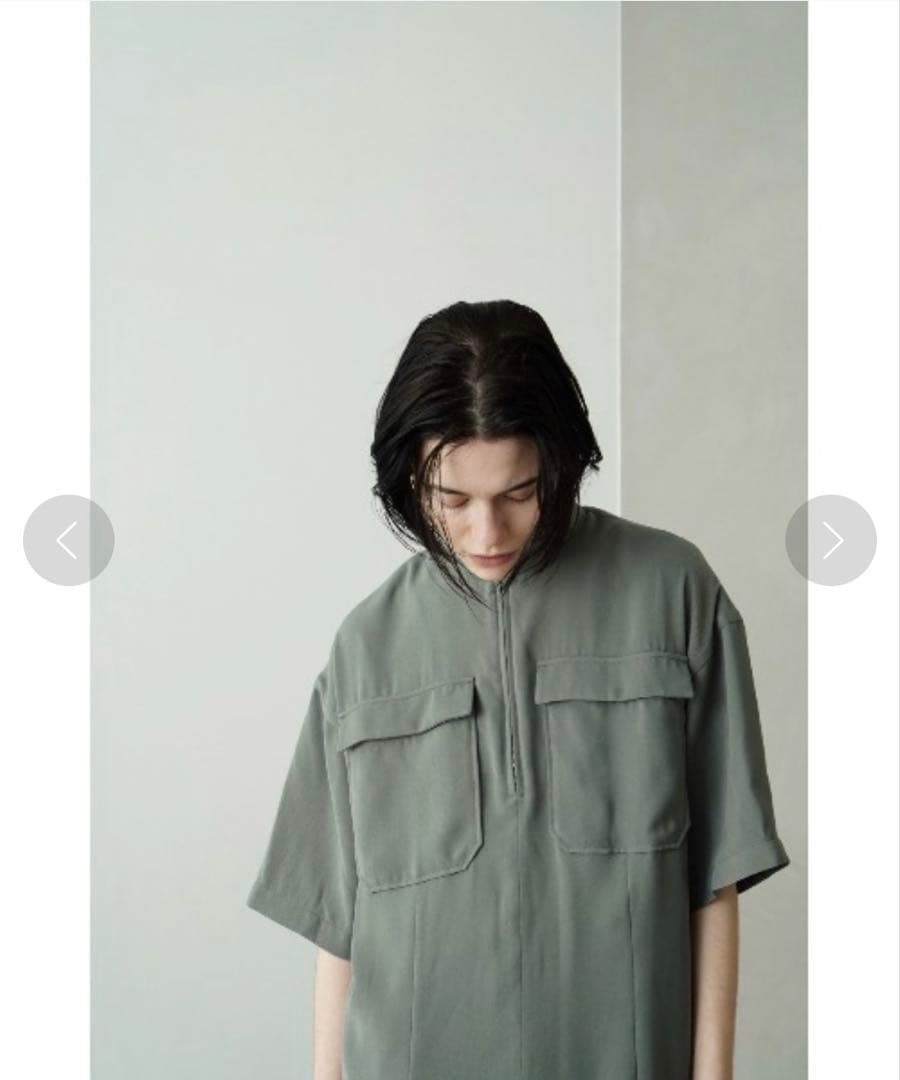 CLANE HALF ZIP MILITARY ONE PIECE クラネ