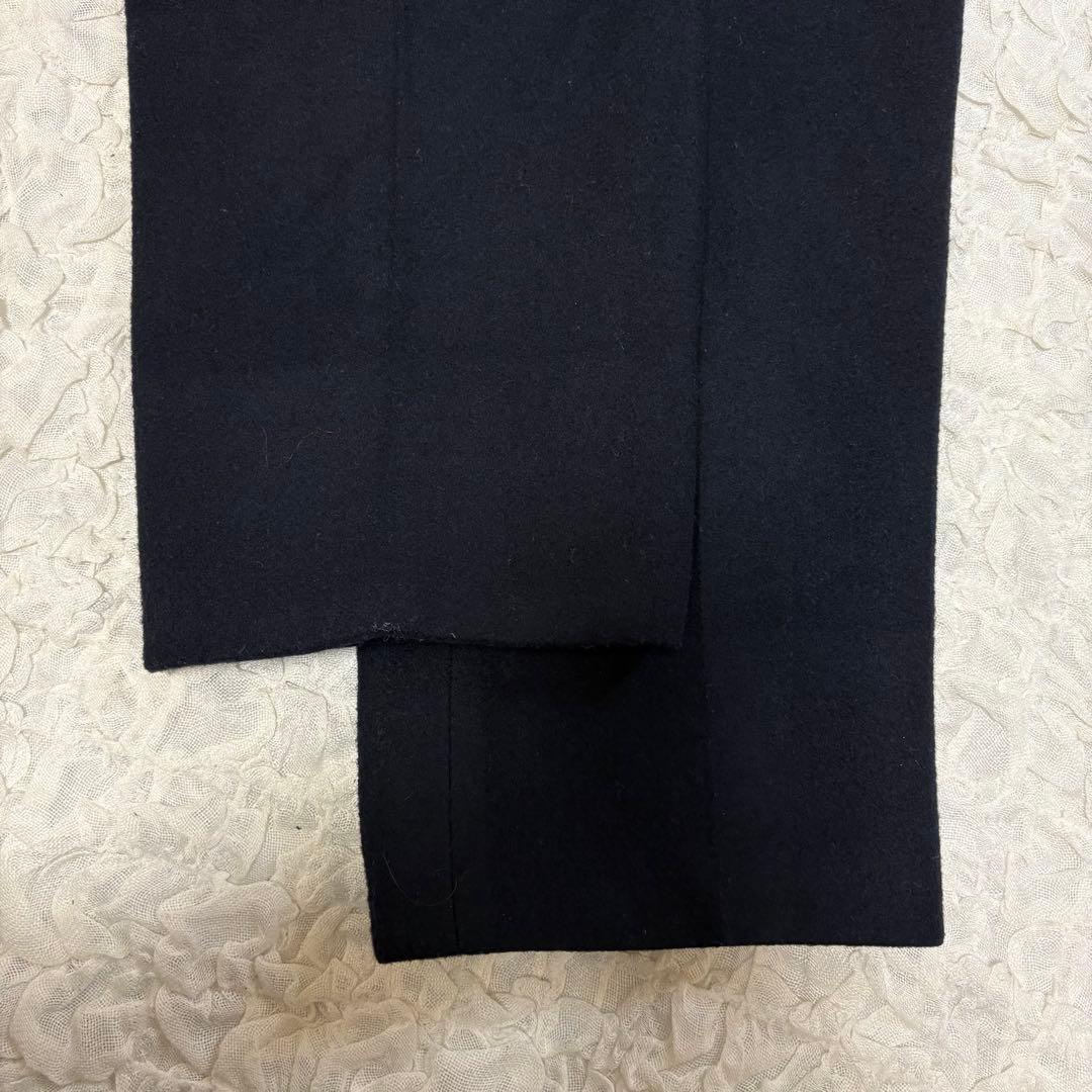 肉厚 NEAT メルトンウールテーパードスラックス 極暖