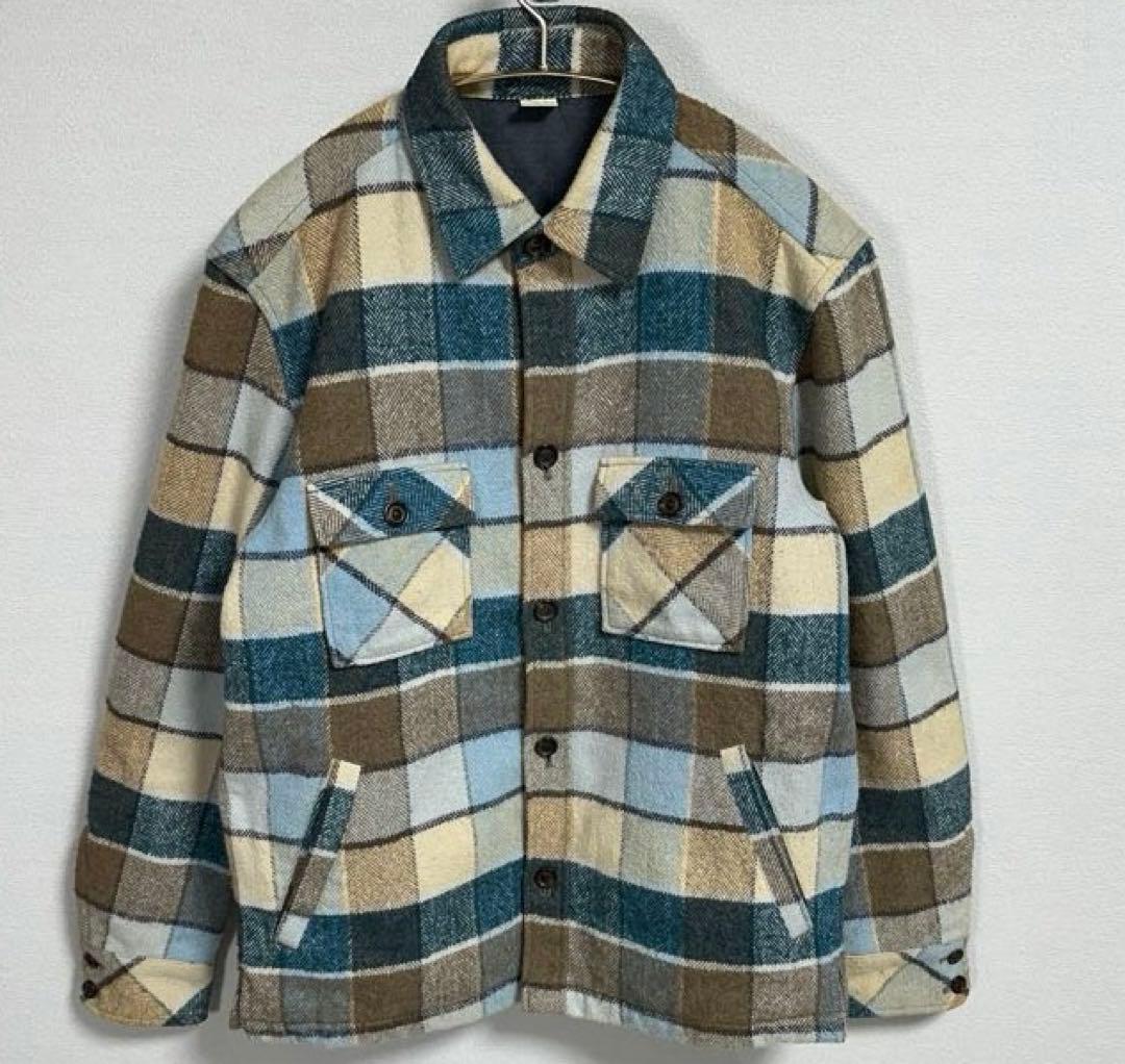 Ron Herman フランネルチェックCPOジャケット シャツ