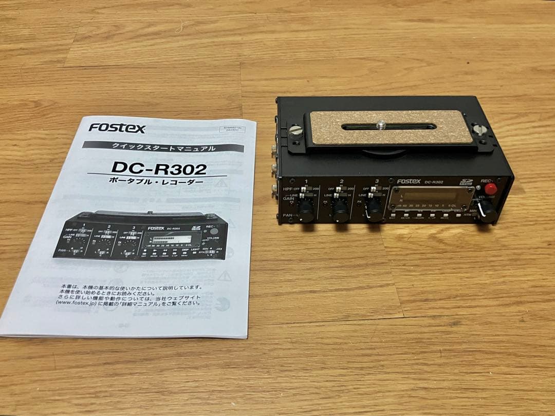 Fostex DC-R302 ポータブル・レコーダー／録音機材／動作確認済