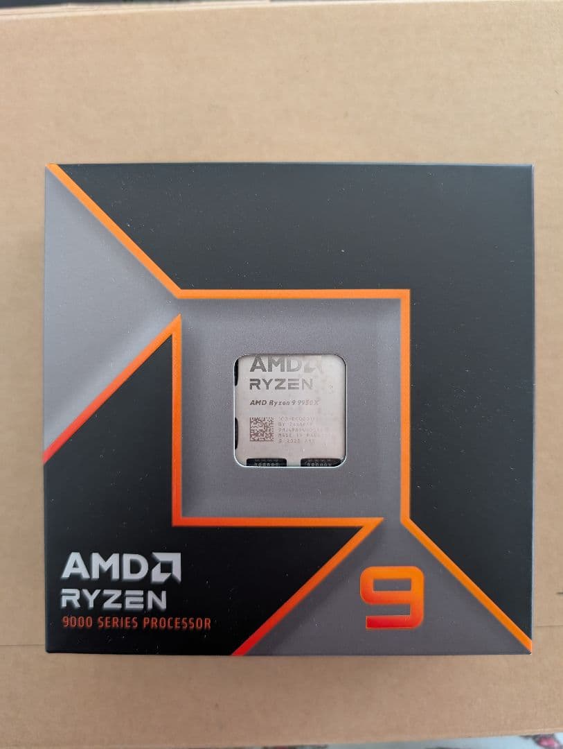新品未開封 AMD Ryzen 9 9950X CPU