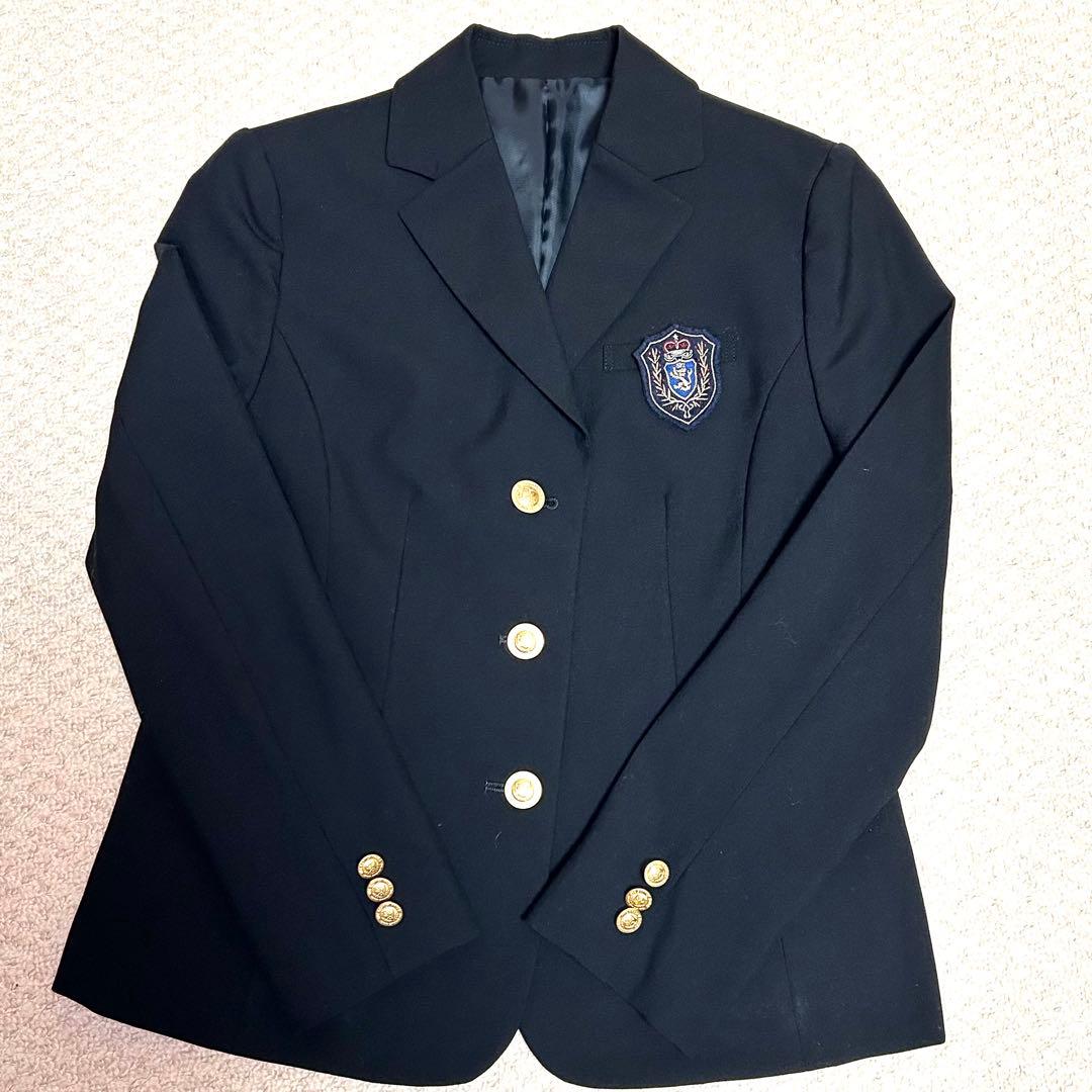 美品 バーバリー卒服4点セット（ブレザー・スカート・ブラウス・リボン）150cm