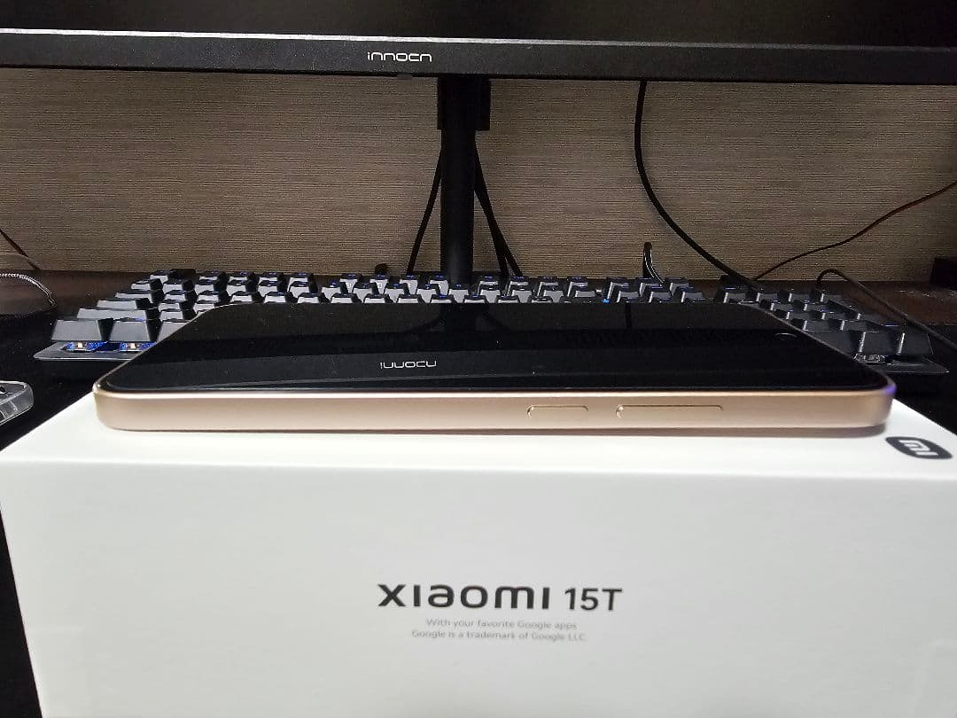Xiaomi 15T ローズゴールド 12GB+512GB 日本版
