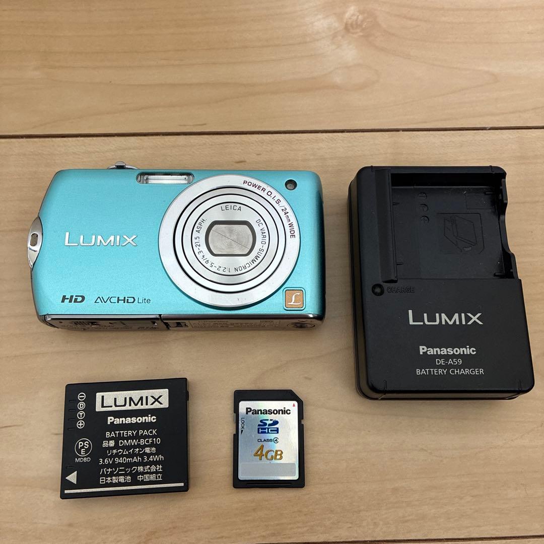 Panasonic LUMIX DMC-FX70 ブルー