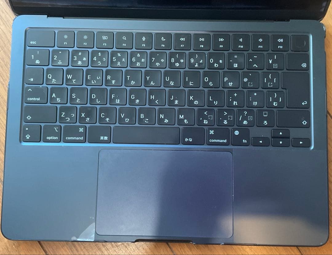 MacBook Air M2 13インチ　ミッドナイトブルー